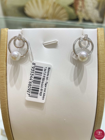 Khuyên tai ngọc trai Akoya 65A703S028 (Đ.80)
