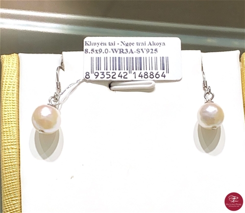 Khuyên tai ngọc trai Akoya 66A851S001 (Đ.25)