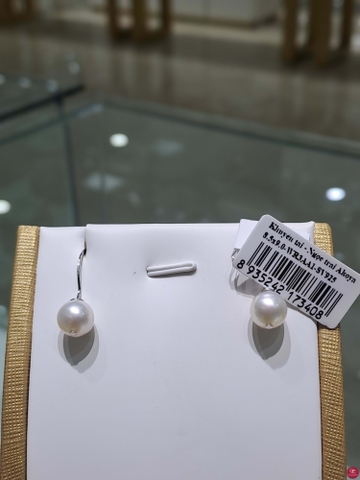 Khuyên tai ngọc trai Akoya 66A852S008 (Đ.25)