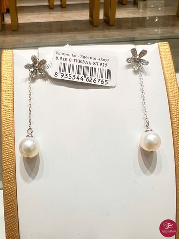 Khuyên tai ngọc trai Akoya 66A852S012 (Đ.60)