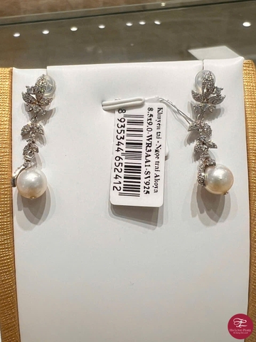 Khuyên tai ngọc trai Akoya 66A852S014 (Đ.80)