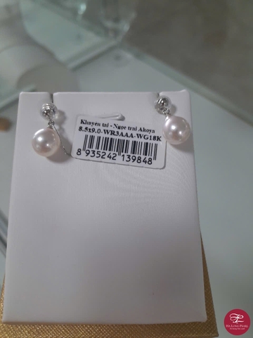 Khuyên tai ngọc trai Akoya 66A853G004 (Đ.250)