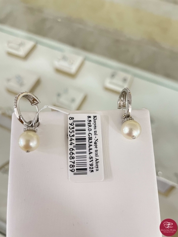 Khuyên tai ngọc trai Akoya 66A853S014 (Đ.80)