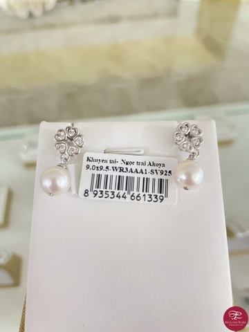 Khuyên tai ngọc trai Akoya 66A903S009 (Đ.60)