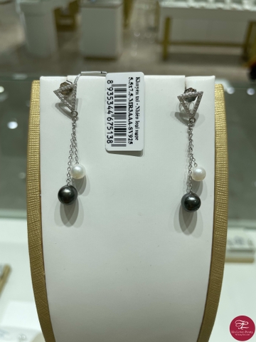 Khuyên tai ngọc trai Multi pearl 66M553S004 ( Đ.60-2v)