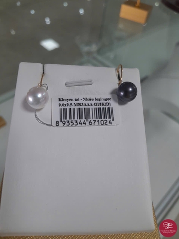 Khuyên tai ngọc trai Nhiều loại ngọc 66M903G004*