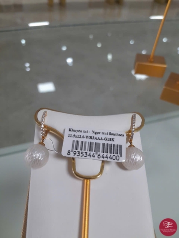 Khuyên kiểu South sea 66S113G037 (Điêu khắc)