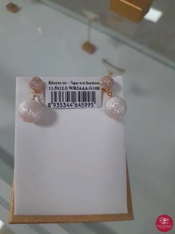 Khuyên kiểu South sea 66S113G040 (Điêu khắc)