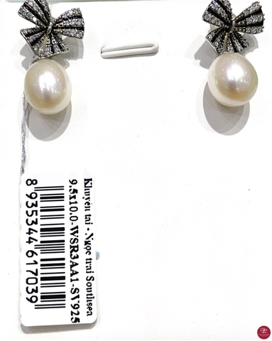 Khuyên tai ngọc trai South sea 66S952S006 (Đ.60)