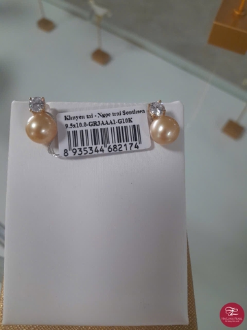 Khuyên tai ngọc trai South sea 66S953G036 (Đ.250)