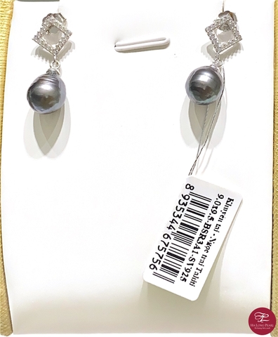 Khuyên tai ngọc trai Tahiti 66T901S004 (Đ.60)