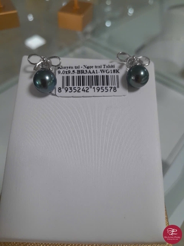 Khuyên tai ngọc trai Tahiti 66T902G010 (Đ.400)