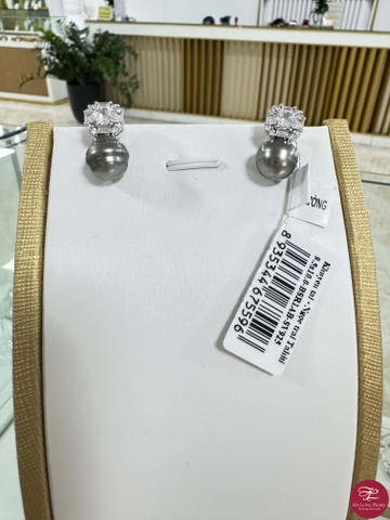 Khuyên tai ngọc trai Tahiti 66T95BS004 (Đ.60)
