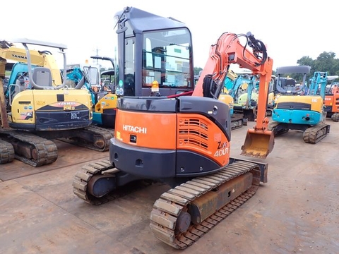 Máy xúc đào hitachi ZX40UR-35672 cabin điều hòa 2015