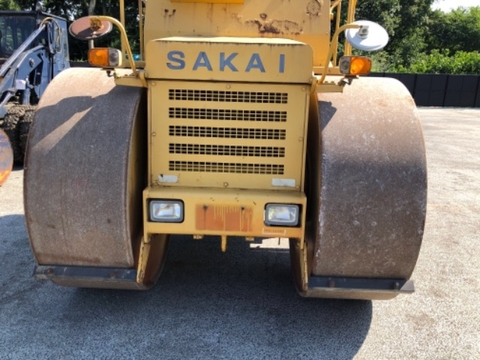 Lu ba bánh thép Sakai R2S-11270 (Lu tĩnh ba 3 bánh sắt)