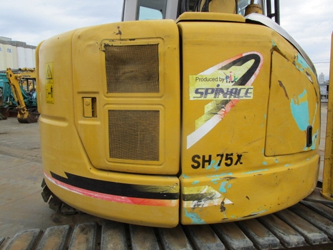 Máy xúc đào Sumitomo SH75X-3-5526