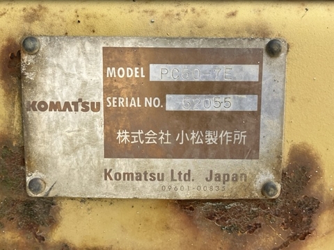 Komatsu PC60-7E-52055