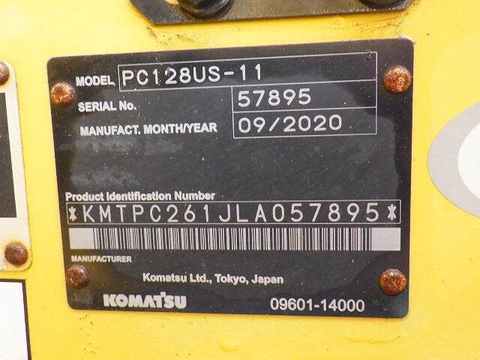 Komatsu PC128US-11 57895 (máy xúc)