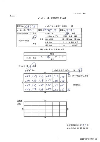 Xe nâng điện đứng lái FB15RL-15-155053