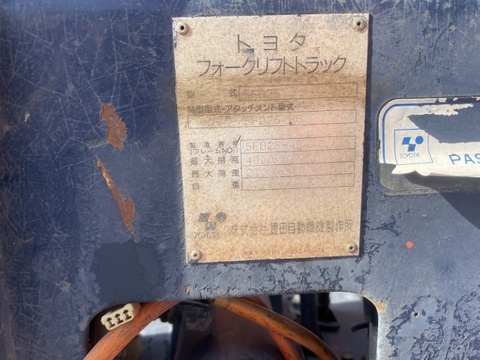 Toyota 5fd25-45440 gật gù - lốp đôi - số sàn