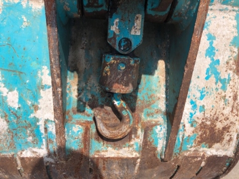 Máy xúc đào bánh xích guốc cao su Kobota RX505-70434