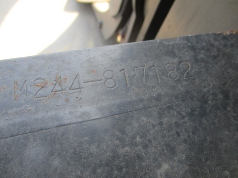 Xe điện komatsu FB30-11-817182 lắp kẹp giấy nguyên bản