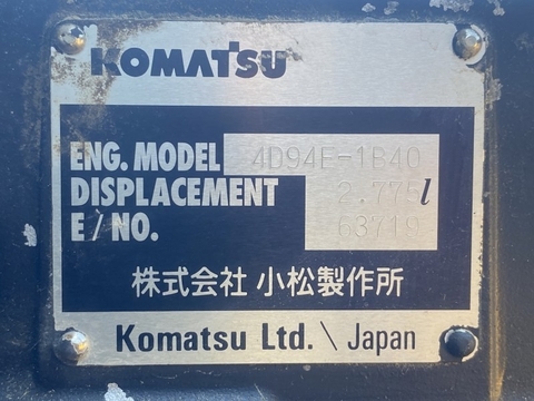 Komatsu SD15T-5-71126 lắp gầu xúc