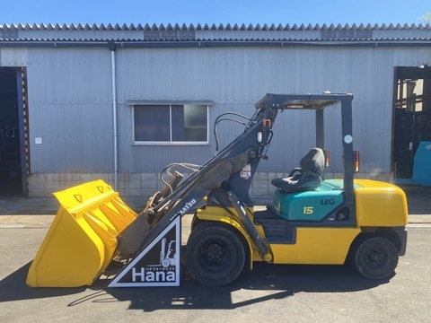 Komatsu SD15T-5-71126 lắp gầu xúc