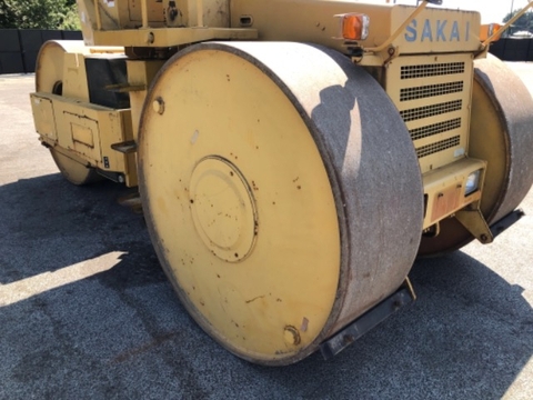 Lu ba bánh thép Sakai R2S-11270 (Lu tĩnh ba 3 bánh sắt)