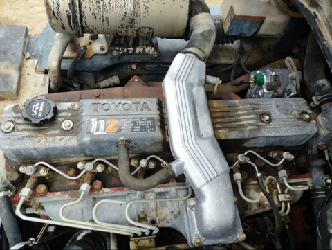 Toyota 5FD35-14482 số sàn gật gù lốp đôi