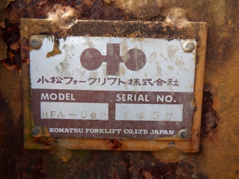 Komatsu Fd60-5-61278
