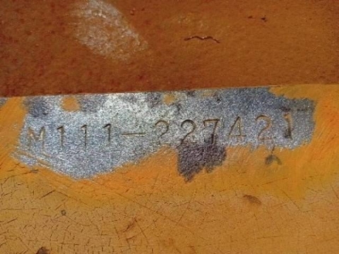 Xe nâng Komatsu FD25-10-227421 số sàn gật gù lốp đôi