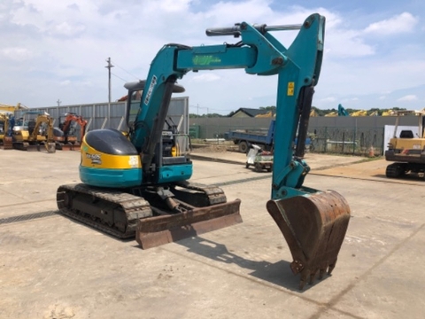 Máy xúc đào bánh xích guốc cao su Kobota RX505-70434