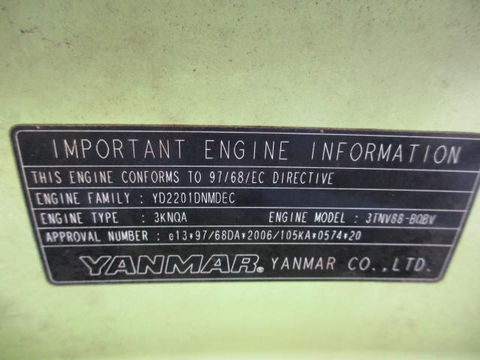 Máy xúc mini B4-6A-62159B sản xuất 2010