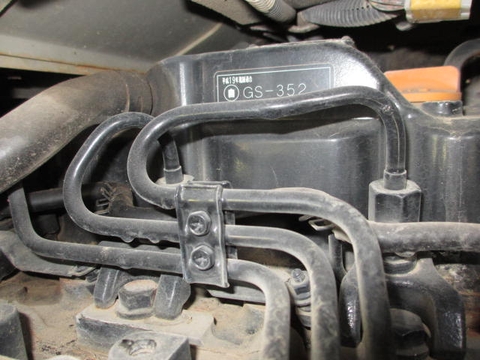 Máy xúc mini B4-6A-62159B sản xuất 2010