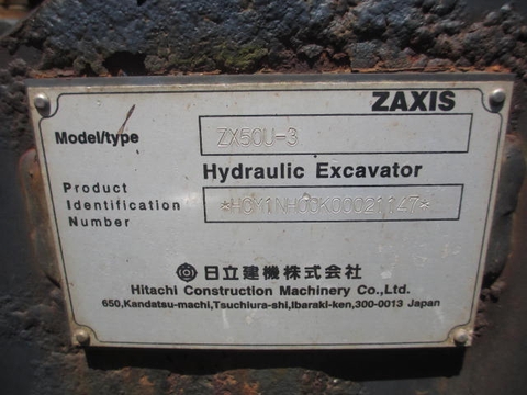 Hitachi ZX50U-3-21147