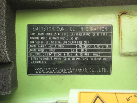 Máy xúc đào yanmar B4-6A-62129B