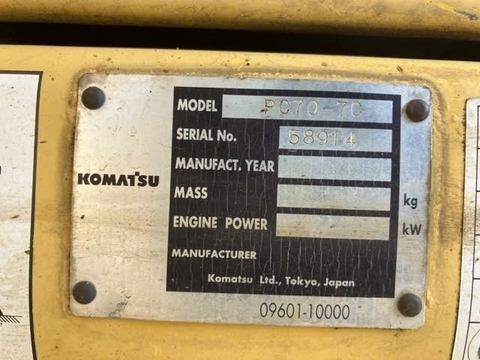 Komatsu PC70-7C- 58914