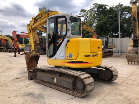 Máy xúc đào bánh xích SH75X-3-6116