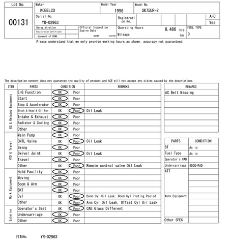 Kobelco SK75UR-2-02963
