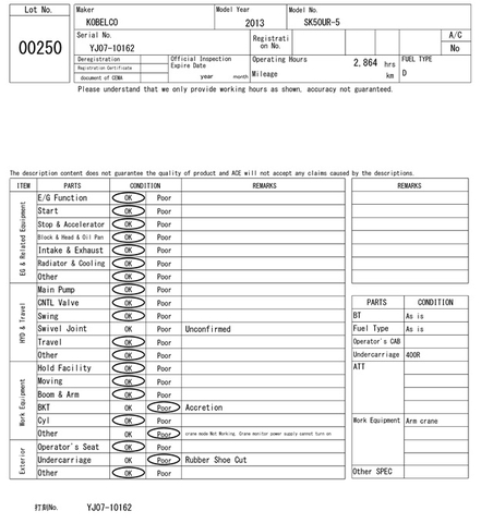 Kobelco SK50UR-5-10162