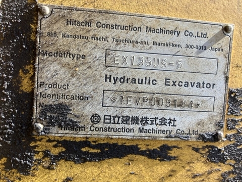 Hitachi EX135US-5-03184