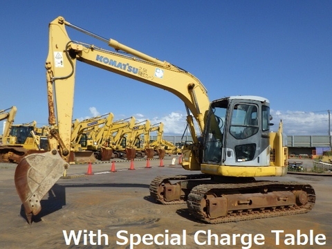 Máy xúc đào Komatsu PC138-2E1-6206