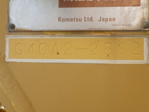 Máy san Komatsu GD405A-2-2882