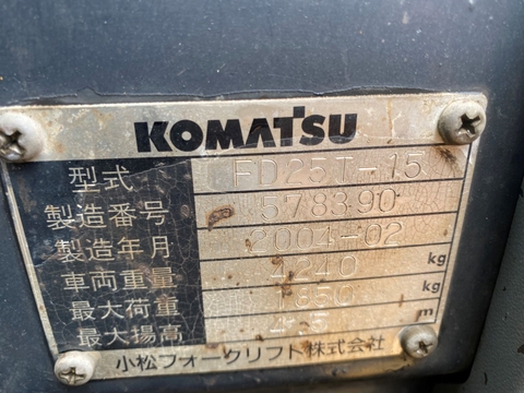 Komatsu FD25T-15-578390