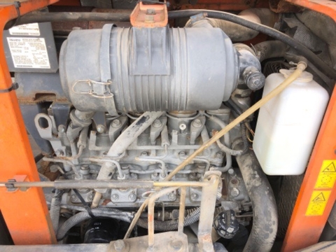 Máy xúc bánh xích hitachi cần thò thụt Hitachi ZX55UR-10230