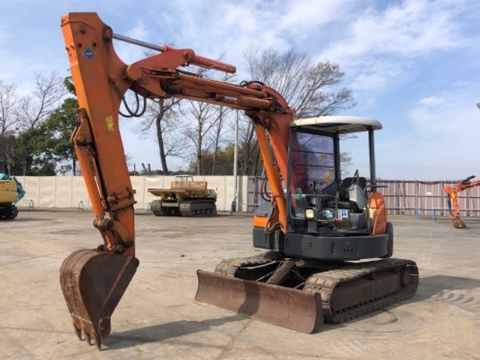 Máy xúc bánh xích hitachi cần thò thụt Hitachi ZX55UR-10230