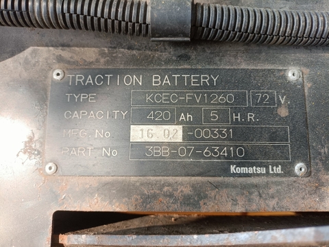 Xe nâng điện  Komatsu FE30-1-301966 chức năng chui công dịch giá