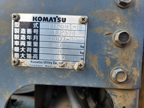 Komatsu FD35NT- 8- 112576