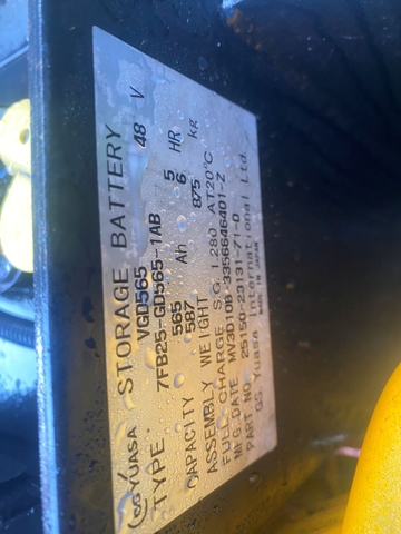 Xe điện ngồi lái Toyota - Nhật bản FB25-13193